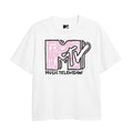 Blanc - Front - MTV - T-shirt - Fille