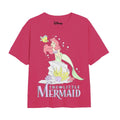Fuchsia - Front - Little Mermaid - T-shirt ROCK - Fille