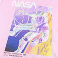Rose clair - Side - NASA - T-shirt - Femme