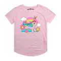 Rose clair - Front - My Little Pony - T-shirt LEAPING RAINBOWS - Femme