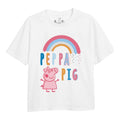 Blanc - Front - Peppa Pig - T-shirt - Fille