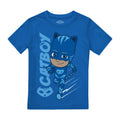 Bleu roi - Front - PJ Masks - T-shirt - Garçon