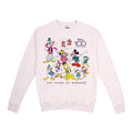 Rose clair - Front - Mickey Mouse & Friends - Sweat YEARS 90S RETRO - Femme