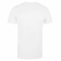 Blanc - Back - Peanuts - T-shirt SPACE - Homme