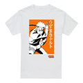 Blanc - Orange - Noir - Front - Naruto - T-shirt - Homme