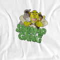 Blanc - Side - Shrek - T-shirt SWAMP GANG - Garçon