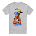 Gris chiné - Front - Naruto: Shippuden - T-shirt - Homme