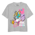 Gris Chiné - Front - Disney - T-shirt - Fille
