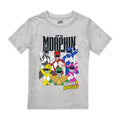 Gris Chiné - Front - Power Rangers - T-shirt IT'S MORPHIN TIME - Garçon
