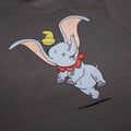 Anthracite - Side - Dumbo - T-shirt HAPPY - Femme