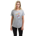 Gris chiné - Lifestyle - Dumbo - T-shirt HAPPY - Femme