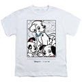 Blanc - Front - 101 Dalmatians - T-shirt 100TH ANNIVERSARY EDITION - Enfant