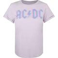 Lavande - Front - AC-DC - T-shirt - Femme