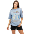 Vieux bleu ardoise - Lifestyle - AC-DC - T-shirt HIGHWAY TO HELL TOUR - Femme