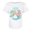 Blanc - Front - Alice In Wonderland - T-shirt WE'RE ALL MAD - Femme