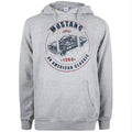 Gris - Front - Ford - Sweat à capuche MUSTANG - Homme