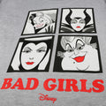 Gris chiné - Lifestyle - Disney - Sweat BAD GIRLS - Femme