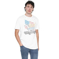 Blanc - Side - Ford - T-shirt - Homme