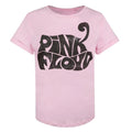 Rose clair - Noir - Front - Pink Floyd - T-shirt 60S - Femme