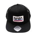 Noir - Front - NASA - Casquette de baseball USA - Homme