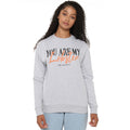 Gris chiné - Side - Friends - Sweat YOU ARE MY LOBSTER - Femme