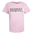 Rose clair - Front - Marvel - T-shirt - Femme