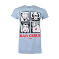 Bleu clair - Front - Disney - T-shirt BAD GIRLS - Femme