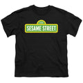 Noir - Front - Sesame Street - T-shirt - Enfant