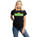 Noir - Side - Sesame Street - T-shirt - Femme