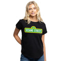 Noir - Front - Sesame Street - T-shirt - Femme