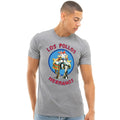 Gris - Back - Breaking Bad - T-shirt LOS POLLOS - Homme