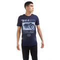 Bleu marine - Side - BSA - T-shirt TEST DRIVE - Homme