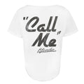 Blanc - Back - Blondie - T-shirt CALL ME - Femme