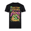 Noir - Vert - Jaune - Front - Doctor Strange - T-shirt MASTER - Homme