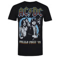 Noir - Front - AC-DC - T-shirt WORLD TOUR - Homme