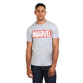 Gris chiné - Back - Marvel Comics - T-shirt CORE - Homme
