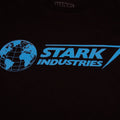 Noir - Bleu - Side - Marvel - T-shirt STARK INDUSTRIES - Homme