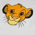 Blanc - Orange - Side - The Lion King - T-shirt - Fille
