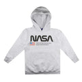 Gris - Front - NASA - Sweat à capuche NATIONAL AERONAUTICS - Garçon