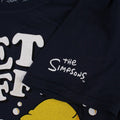 Bleu marine - Blanc - Jaune - Side - The Simpsons - T-shirt GET DUFFED - Homme