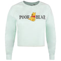 Turquoise - Front - Winnie the Pooh - Sweat court - Femme