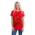 Rouge - Side - Disney - T-shirt - Femme