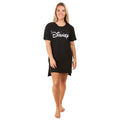 Noir - Blanc - Side - Disney - Chemise de nuit - Femme