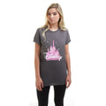 Anthracite - Rose - Blanc - Lifestyle - Disney - T-shirt - Femme