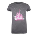 Anthracite - Rose - Blanc - Front - Disney - T-shirt - Femme