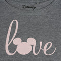 Gris foncé Chiné - Side - Disney - T-shirt - Femme