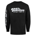 Noir - Front - Fast & Furious - T-shirt - Homme