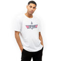 Blanc - Lifestyle - Top Gun - T-shirt - Homme
