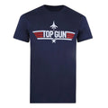 Bleu marine - Front - Top Gun - T-shirt - Homme