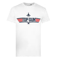 Blanc - Front - Top Gun - T-shirt - Homme
